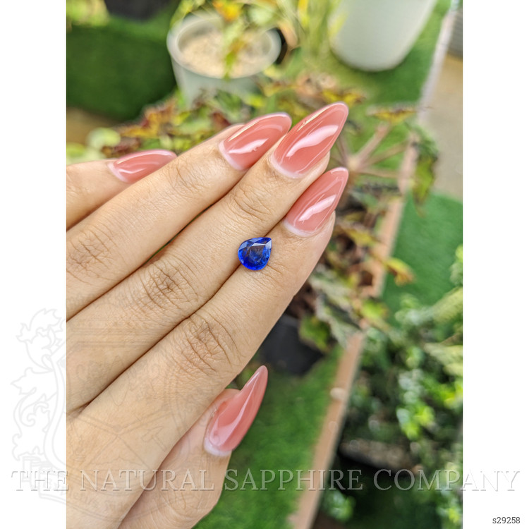 1.54 Ct. Blue Sapphire from Ceylon (Sri Lanka)