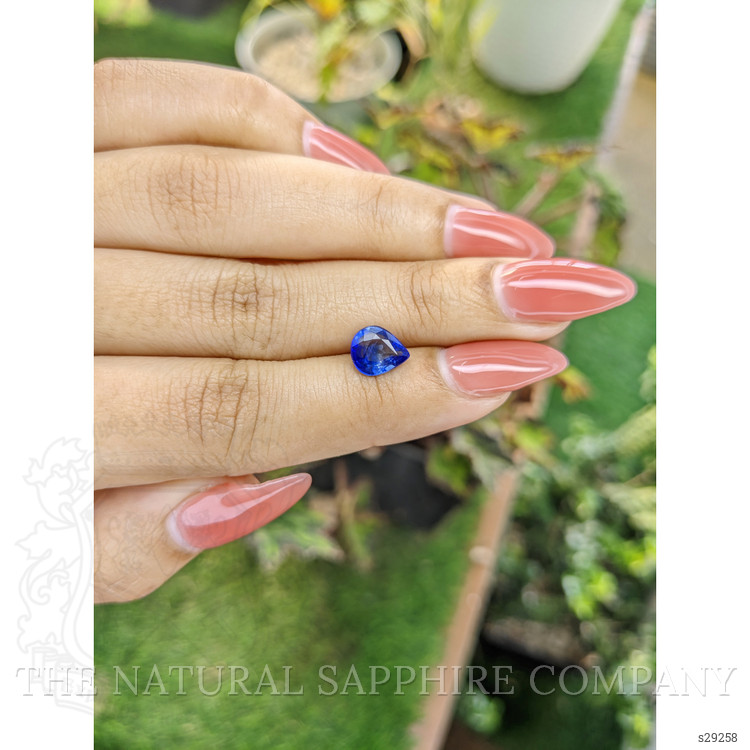 1.54 Ct. Blue Sapphire from Ceylon (Sri Lanka)
