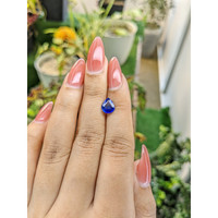 1.54 Ct. Blue Sapphire from Ceylon (Sri Lanka) Life Style