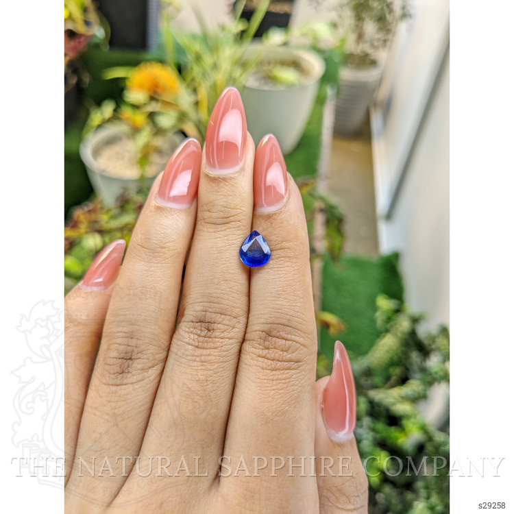 1.54 Ct. Blue Sapphire from Ceylon (Sri Lanka)