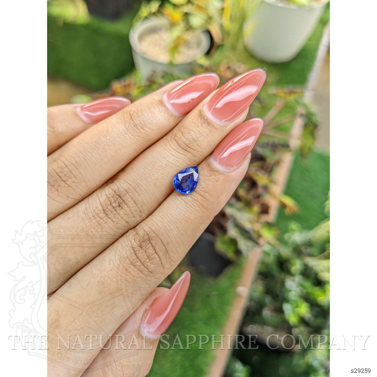 1.70 Ct. Blue Sapphire from Ceylon (Sri Lanka)