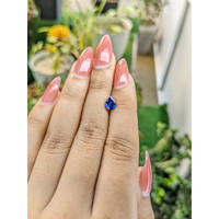 1.10 Ct. Blue Sapphire from Ceylon (Sri Lanka) Life Style