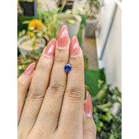 1.04 Ct. Blue Sapphire from Ceylon (Sri Lanka) Life Style