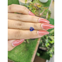 1.10 Ct. Blue Sapphire from Ceylon (Sri Lanka) Life Style