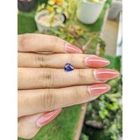 1.10 Ct. Blue Sapphire from Ceylon (Sri Lanka) Life Style