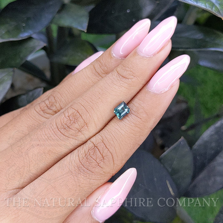1.19 Ct. Greenish Blue Sapphire from Madagascar