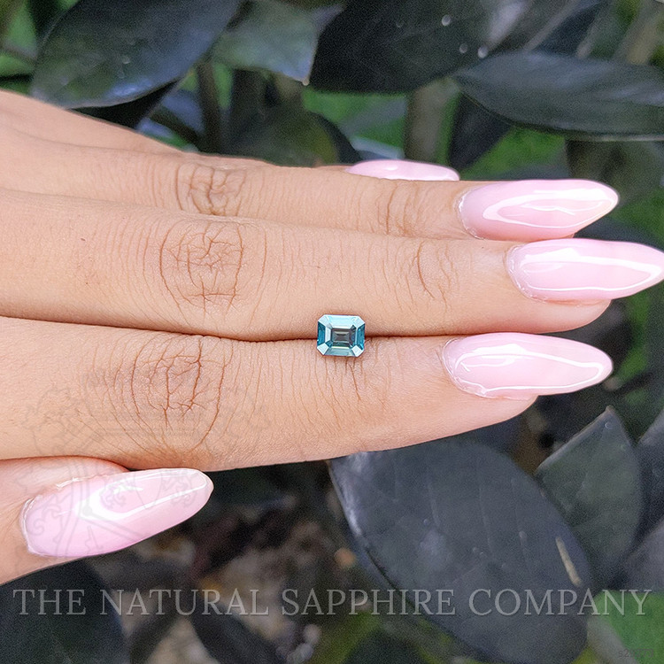 1.04 Ct. Greenish Blue Sapphire from Madagascar