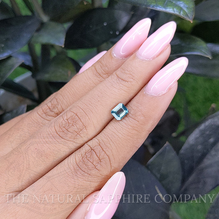 1.04 Ct. Greenish Blue Sapphire from Madagascar