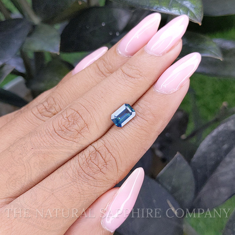 1.53 Ct. Greenish Blue Sapphire from Madagascar
