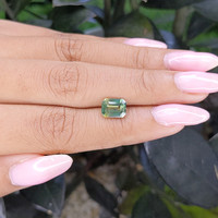 2.05 Ct. Bi Color Sapphire from Madagascar Life Style