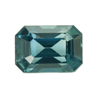 1.66 Ct. Greenish Blue Sapphire from Madagascar Video