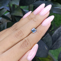 1.02 Ct. Bi Color Sapphire from Madagascar Life Style