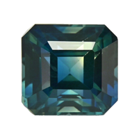 2.58 Ct. Greenish Blue Sapphire from Madagascar Video