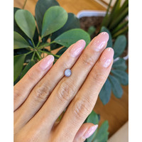 1.45 Ct. Grey Star Sapphire from Ceylon (Sri Lanka) Life Style
