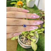 1.03 Ct. Blue Sapphire from Ceylon (Sri Lanka) Life Style