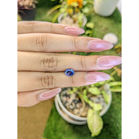 1.27 Ct. Blue Sapphire from Ceylon (Sri Lanka) Life Style