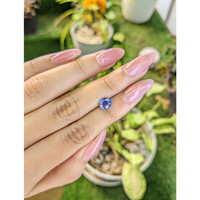 1.42 Ct. Blue Sapphire from Ceylon (Sri Lanka) Life Style