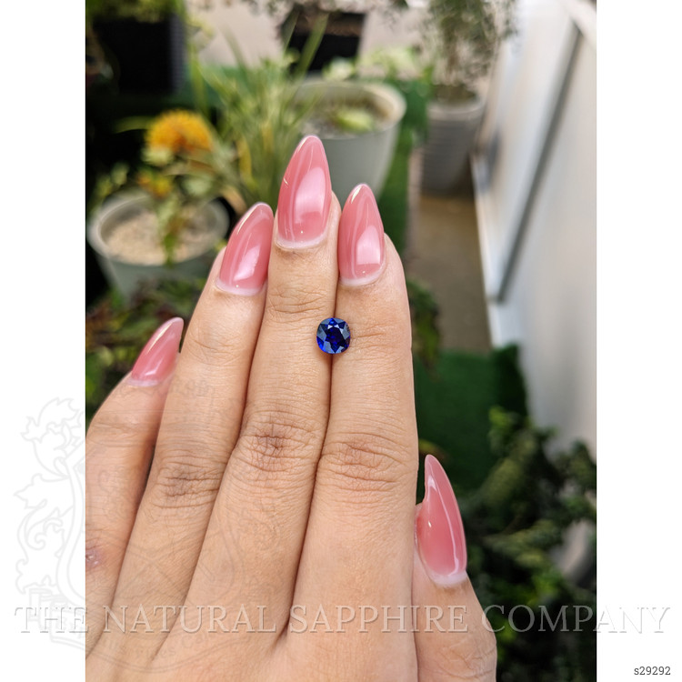 1.48 Ct. Blue Sapphire from Ceylon (Sri Lanka)