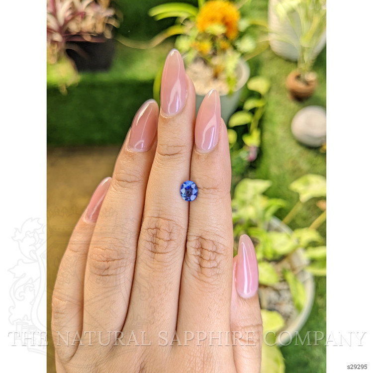 1.06 Ct. Blue Sapphire from Ceylon (Sri Lanka)