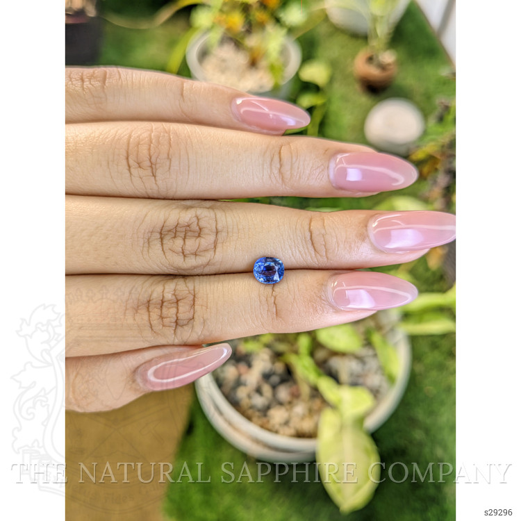 1.15 Ct. Blue Sapphire from Ceylon (Sri Lanka)