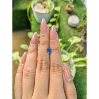 1.01 Ct. Blue Sapphire from Ceylon (Sri Lanka) Life Style