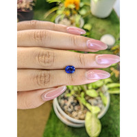 1.69 Ct. Blue Sapphire from Ceylon (Sri Lanka) Life Style
