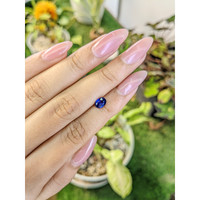 0.99 Ct. Blue Sapphire from Ceylon (Sri Lanka) Life Style