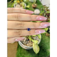 0.99 Ct. Blue Sapphire from Ceylon (Sri Lanka) Life Style