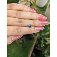 1.37 Ct. Blue Sapphire from Ceylon (Sri Lanka) Life Style