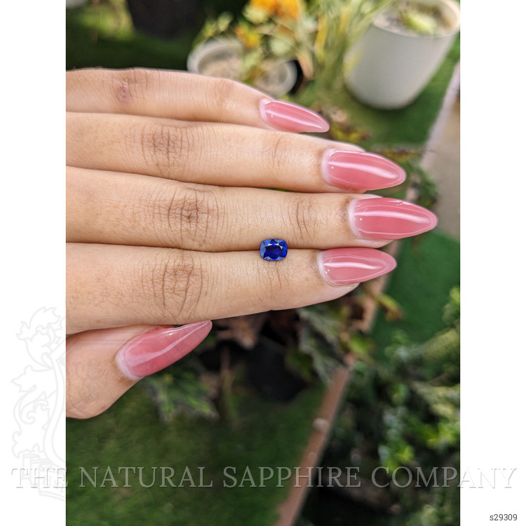 1.01 Ct. Blue Sapphire from Ceylon (Sri Lanka)