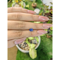 1.02 Ct. Blue Sapphire from Ceylon (Sri Lanka) Life Style