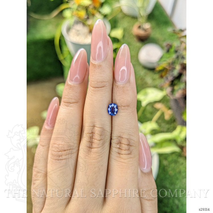 1.06 Ct. Blue Sapphire from Ceylon (Sri Lanka)