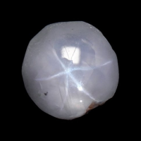 0.87 Ct. Grey Star Sapphire from Ceylon (Sri Lanka) Video