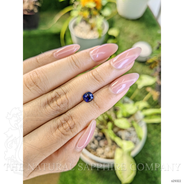 1.53 Ct. Blue Sapphire from Ceylon (Sri Lanka)