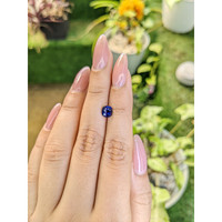 1.53 Ct. Blue Sapphire from Ceylon (Sri Lanka) Life Style