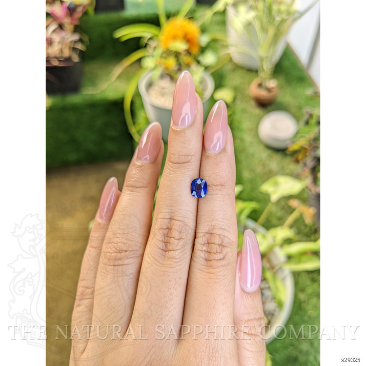 1.53 Ct. Blue Sapphire from Ceylon (Sri Lanka)