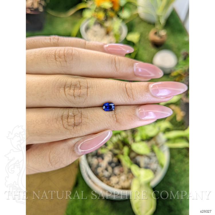 1.02 Ct. Blue Sapphire from Ceylon (Sri Lanka)