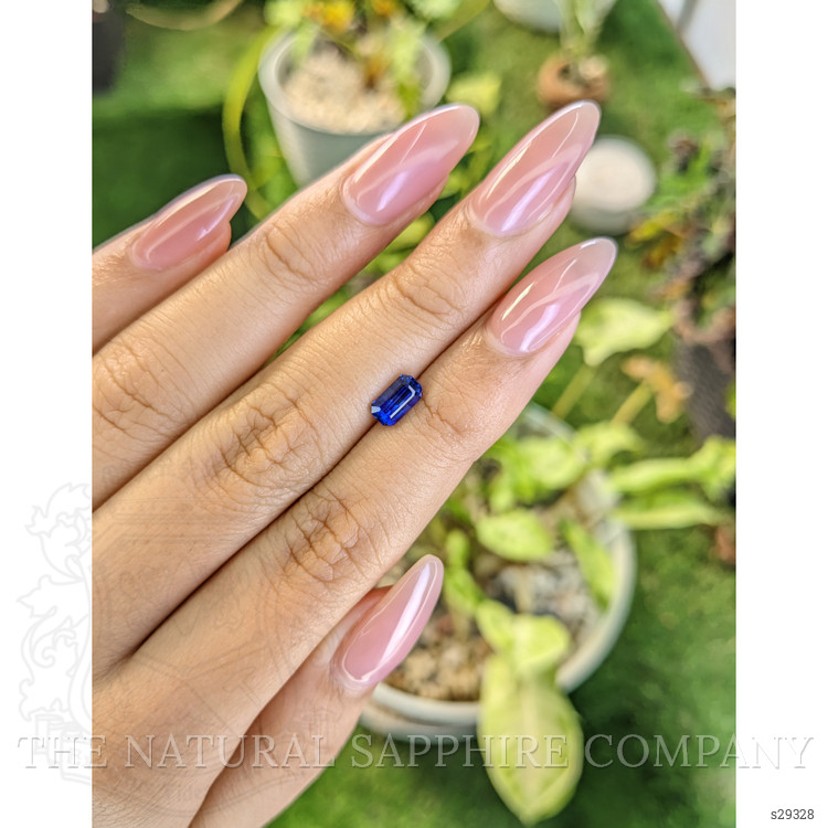 1.13 Ct. Blue Sapphire from Ceylon (Sri Lanka)