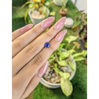 1.48 Ct. Blue Sapphire from Ceylon (Sri Lanka) Life Style