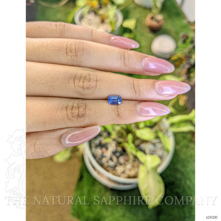 1.12 Ct. Blue Sapphire from Ceylon (Sri Lanka)