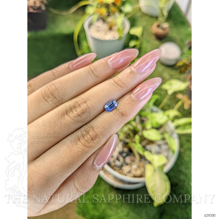 1.12 Ct. Blue Sapphire from Ceylon (Sri Lanka)