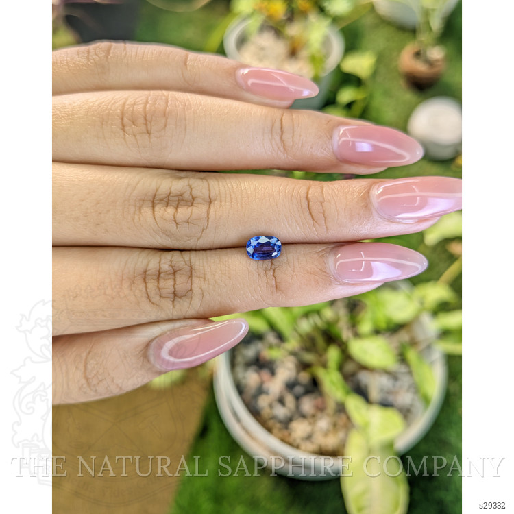1.06 Ct. Blue Sapphire from Ceylon (Sri Lanka)