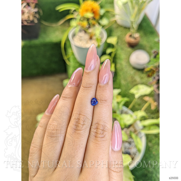 1.07 Ct. Blue Sapphire from Ceylon (Sri Lanka)