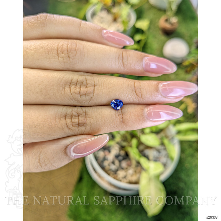 1.07 Ct. Blue Sapphire from Ceylon (Sri Lanka)