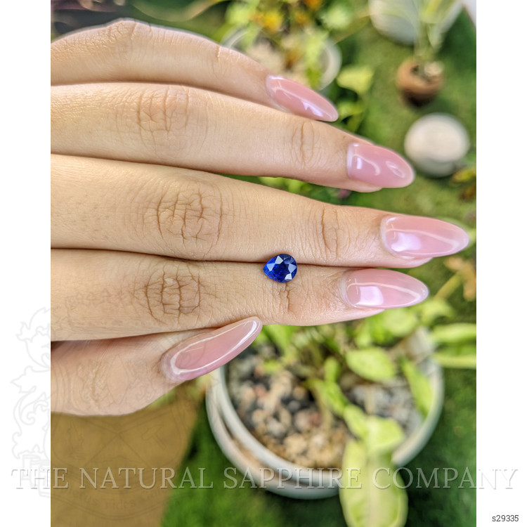 1.03 Ct. Blue Sapphire from Ceylon (Sri Lanka)