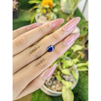 1.22 Ct. Blue Sapphire from Ceylon (Sri Lanka) Life Style