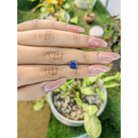 1.64 Ct. Blue Sapphire from Ceylon (Sri Lanka) Life Style