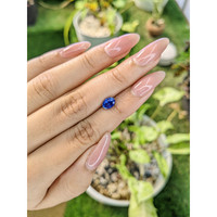 1.08 Ct. Blue Sapphire from Ceylon (Sri Lanka) Life Style