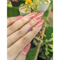 1.05 Ct. Purplish Pink Sapphire from Ceylon (Sri Lanka) Life Style