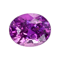 2.76 Ct. Purple Sapphire from Madagascar Video
